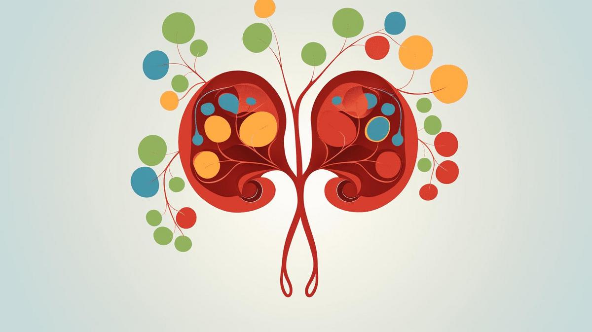 Healthy functioning kidneys without any disease.