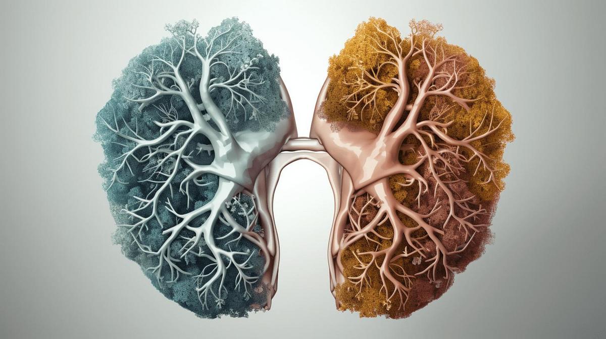 Impact of smoking on the kidneys.