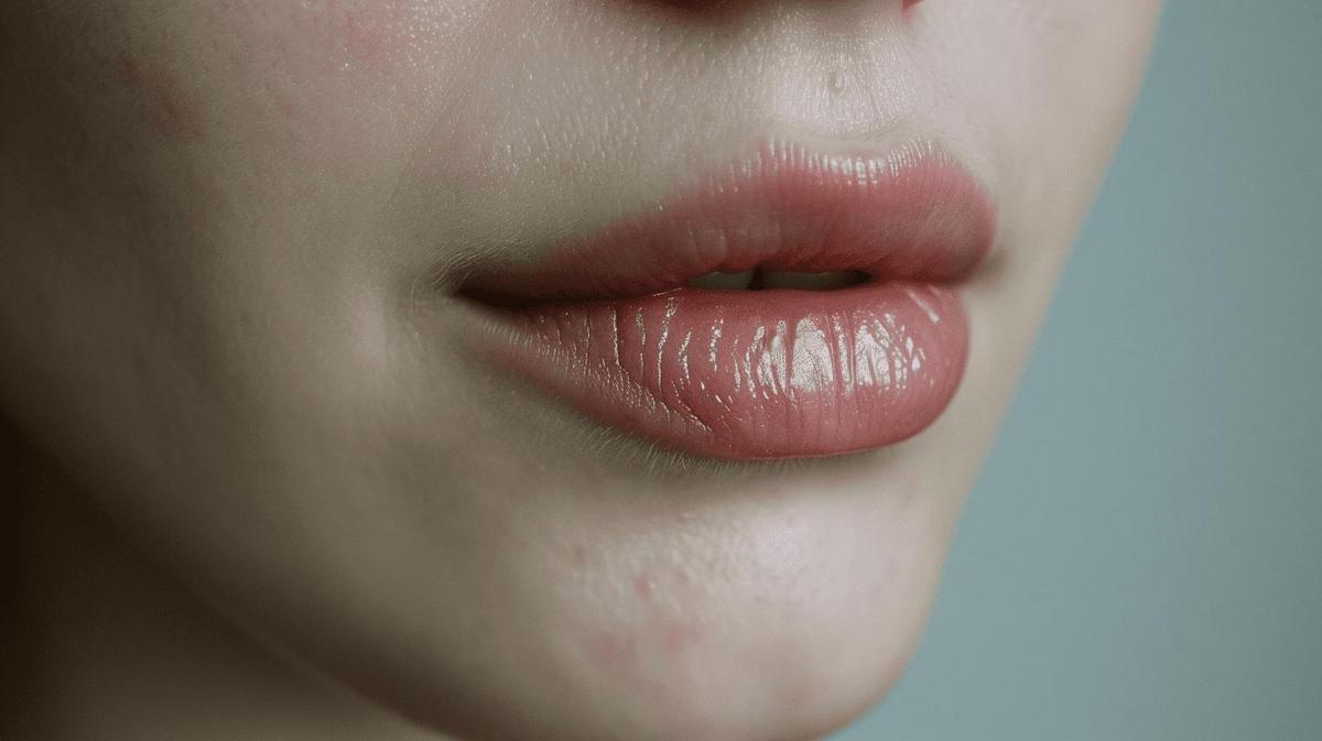 Caring for darkened lips caused by smoking.