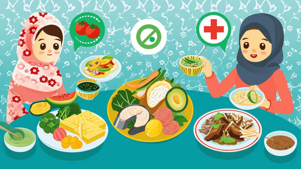 Dietary practices and restrictions for pregnant women in Malaysia.