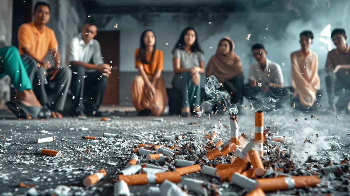 Smoking is a difficult habit to quit, especially in Malaysia.