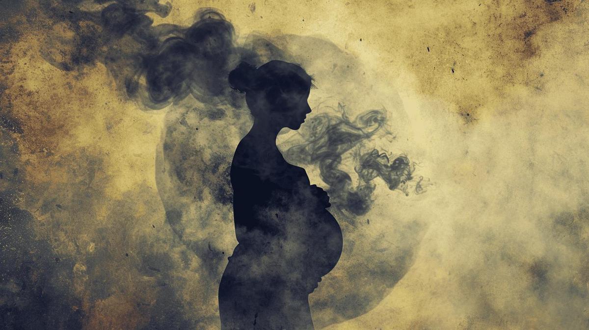 Smoking while pregnant can pose serious risks to the unborn baby.