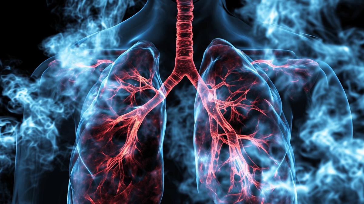 Chronic Obstructive Pulmonary Disease caused by smoking (COPD).